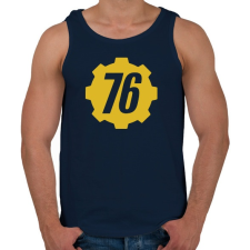 PRINTFASHION Fallout 76 - Férfi atléta - Sötétkék atléta, trikó