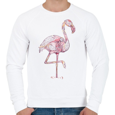 PRINTFASHION Falmingós póló - Férfi pulóver - Fehér férfi pulóver, kardigán