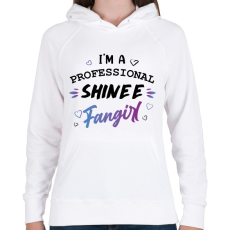 PRINTFASHION Fangirl - Shinee - Női kapucnis pulóver - Fehér
