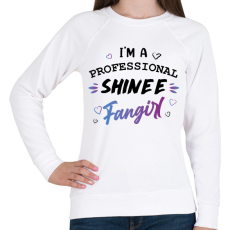 PRINTFASHION Fangirl - Shinee - Női pulóver - Fehér