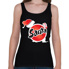 PRINTFASHION fanta santa - Női atléta - Fekete