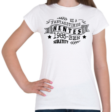 PRINTFASHION Fantasztikus hentes - Évszámmal - Női póló - Fehér női póló