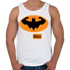 PRINTFASHION fapman - Férfi atléta - Fehér