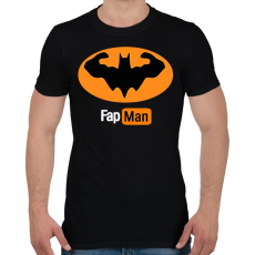 PRINTFASHION fapman - Férfi póló - Fekete