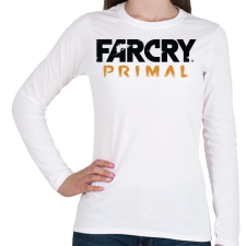 PRINTFASHION Far Cry Primal - Női hosszú ujjú póló - Fehér női póló
