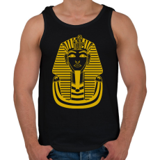 PRINTFASHION fáraó - Férfi atléta - Fekete