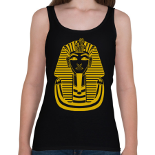 PRINTFASHION fáraó - Női atléta - Fekete női trikó