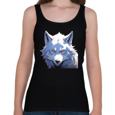 PRINTFASHION farkas - Női atléta - Fekete