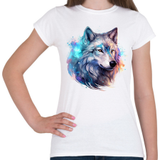 PRINTFASHION farkas - Női póló - Fehér női póló