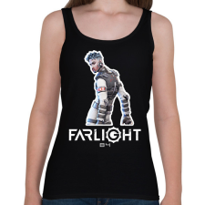 PRINTFASHION Farlight84 - Beau - Női atléta - Fekete női trikó