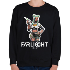 PRINTFASHION Farlight84 - Ceanna - Gyerek pulóver - Fekete