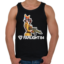 PRINTFASHION Farlight84 - Maggie - Férfi atléta - Fekete atléta, trikó