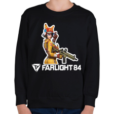 PRINTFASHION Farlight84 - Maggie - Gyerek pulóver - Fekete gyerek pulóver, kardigán