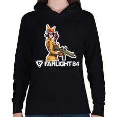 PRINTFASHION Farlight84 - Maggie - Női kapucnis pulóver - Fekete