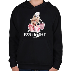 PRINTFASHION Farlight84 - Maychelle - Gyerek kapucnis pulóver - Fekete