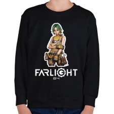 PRINTFASHION Farlight84 - Momoi - Gyerek pulóver - Fekete gyerek pulóver, kardigán