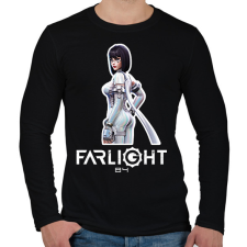PRINTFASHION Farlight84 - Phantom - Férfi hosszú ujjú póló - Fekete férfi póló