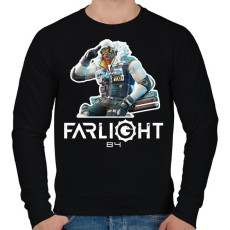 PRINTFASHION Farlight84 - Watchman - Férfi pulóver - Fekete