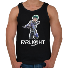 PRINTFASHION Farlight84 - Yong - Férfi atléta - Fekete atléta, trikó