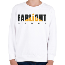 PRINTFASHION Farlight games - Gyerek pulóver - Fehér