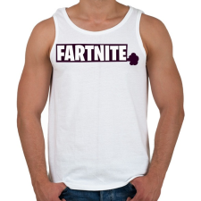 PRINTFASHION Fartnite - Férfi atléta - Fehér atléta, trikó
