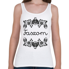 PRINTFASHION Faszom - Női atléta - Fehér