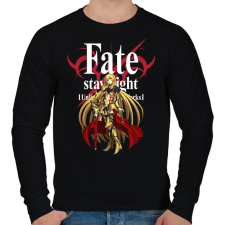 PRINTFASHION Fate stay night - Férfi pulóver - Fekete férfi pulóver, kardigán