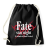 PRINTFASHION Fate Stay Night - Sportzsák, Tornazsák - Fekete