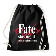 PRINTFASHION Fate Stay Night - Sportzsák, Tornazsák - Fekete tornazsák