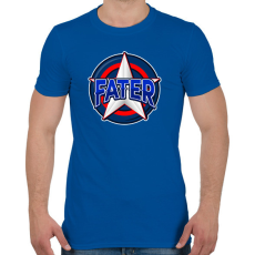 PRINTFASHION FATER - Férfi póló - Királykék