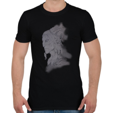 PRINTFASHION faun - Férfi póló - Fekete férfi póló