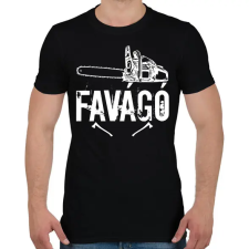 PRINTFASHION favágó - Férfi póló - Fekete férfi póló