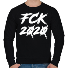 PRINTFASHION FCK 2020 - Férfi pulóver - Fekete férfi pulóver, kardigán