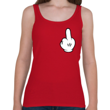 PRINTFASHION FCK logo - Női atléta - Cseresznyepiros női trikó