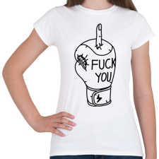 PRINTFASHION FCK tatto - Női póló - Fehér női póló