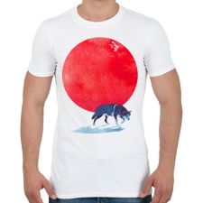 PRINTFASHION Fear the red - Férfi póló - Fehér férfi póló