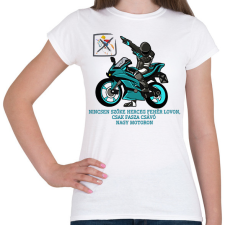 PRINTFASHION Fehér herceg fasza csávó - Női póló - Fehér női póló