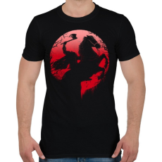 PRINTFASHION Fej nélküli lovas - Férfi póló - Fekete