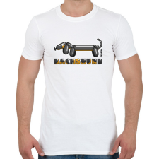 PRINTFASHION Fekete-cser lufitacskó - Férfi póló - Fehér férfi póló