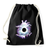PRINTFASHION Fekete lyuk - Sportzsák, Tornazsák - Fekete