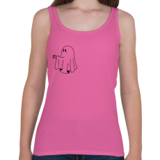 PRINTFASHION Fekete szellem2 - Női atléta - Rózsaszín