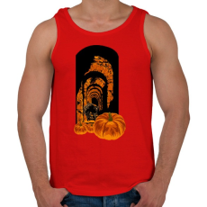 PRINTFASHION Félelmetes - Férfi atléta - Piros