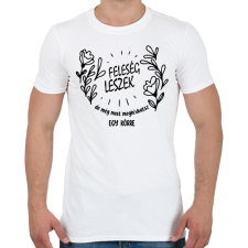 PRINTFASHION Feleség leszek - Férfi póló - Fehér férfi póló