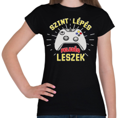 PRINTFASHION Feleség leszek - Női póló - Fekete