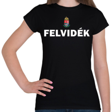 PRINTFASHION Felvidék - Női póló - Fekete női póló