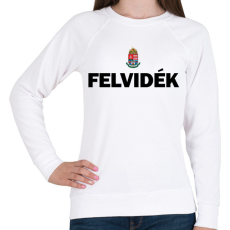 PRINTFASHION Felvidék - Női pulóver - Fehér