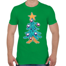 PRINTFASHION Fenyőfa - Férfi póló - Zöld férfi póló