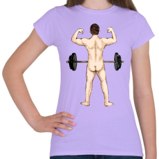PRINTFASHION Férfiasság - Női póló - Viola