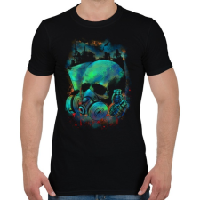 PRINTFASHION Fertőzés - Férfi póló - Fekete férfi póló