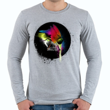 PRINTFASHION Fertőzött - Férfi hosszú ujjú póló - Sport szürke férfi póló